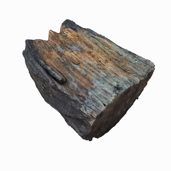 3D材质编辑：制作被火烧的木头